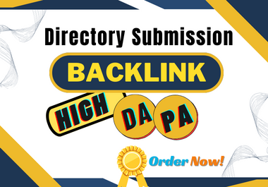  SEO FRIENDLY 200 Directory Submission backlinks