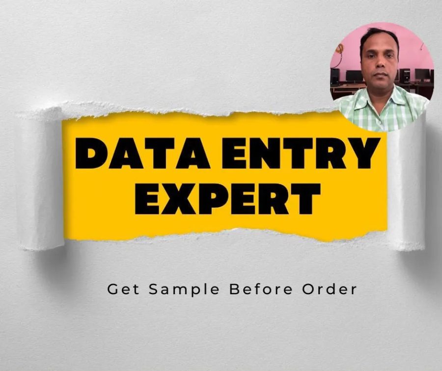 I will do fast data entry, copy paste, typing, virtual assistant, and data