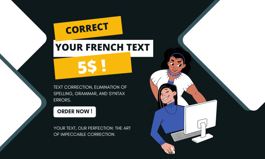 I Will Refine Your Text: Professional French Proofreading for 1000 Words.