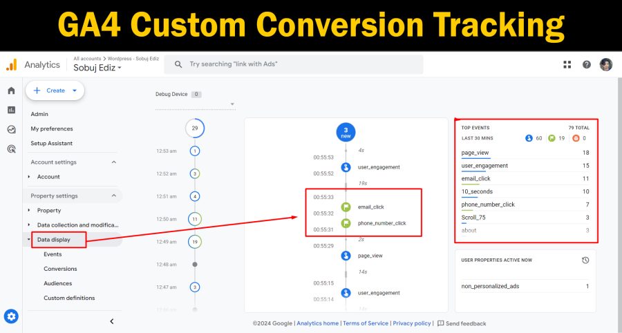 Setup Google Analytics 4 GA4 Ecommerce Events Tracking GA4 Server Side Tracking, Google Tag Manager