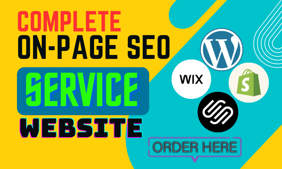 I will do complete on page SEO for your website wordpress, shopify, wix, squarespace
