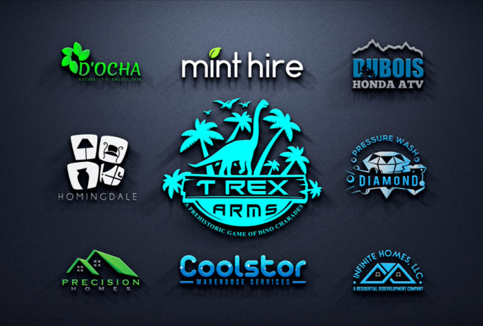 I will create vector logo and modern business logo design
