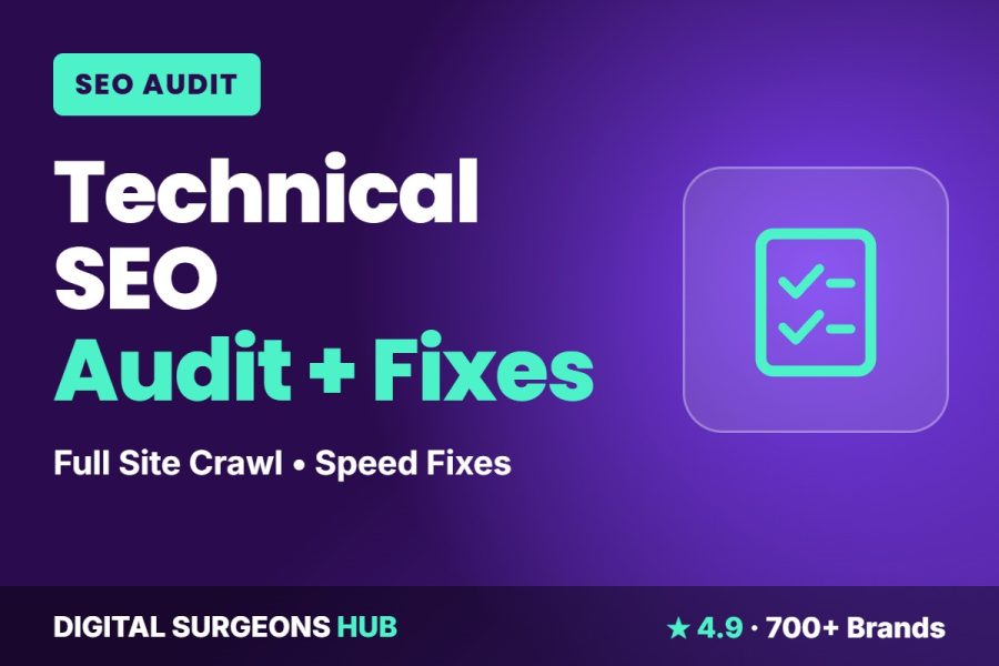 Technical SEO Audit with Action Plan and Core Web Vitals Fixes