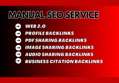Monthly off page SEO service using authority white hat dofollow backlink provide