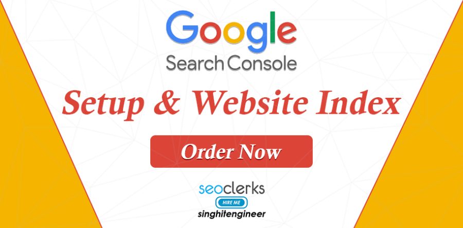 Google Search Console Setup & Index the Website