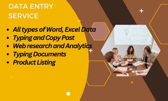  I am able to do data entry, copy paste, excel data entry, and research on the web research 