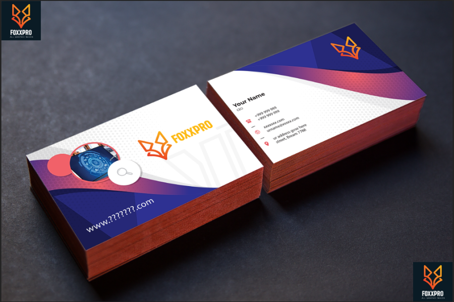 make a professional business card for your company