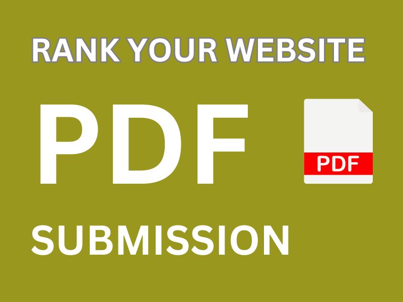  PDF submission to High DA PDF-sharing websites, obtain the top 60 backlinks.