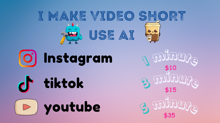I make video short use AI for Youtube, Tiktok and Instagram