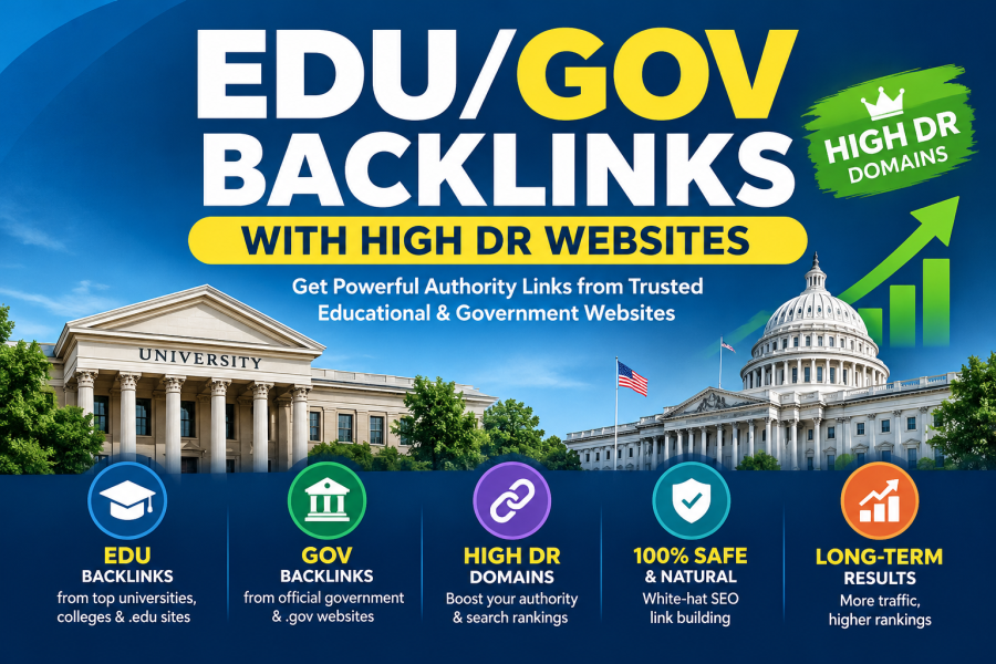 175 Premium EDU/GOV Backlinks Bundle of Blog Posts, Profiles & Comments + 1000+ 2nd Tier Links