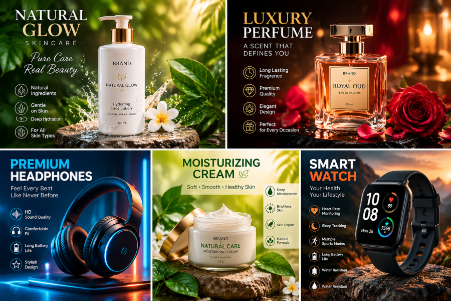 I Will Create Professional AI Product Images for Your Business
