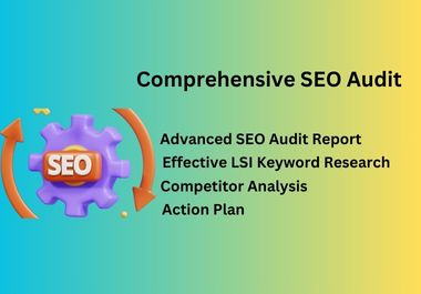 profitable Keyword Research, Competitor Analysis and Website.