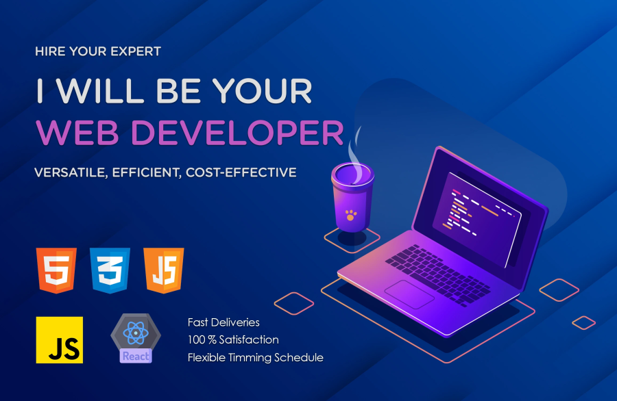 Create professional website design and development services for your business