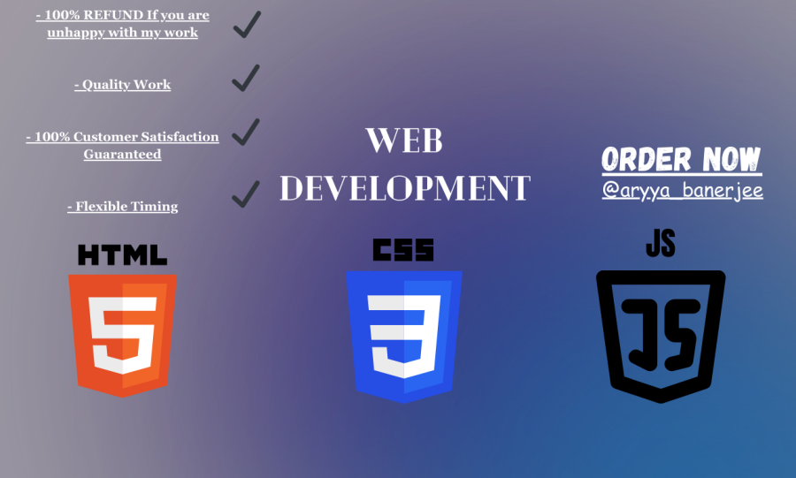 I will create a top notch responsive website using html css and js