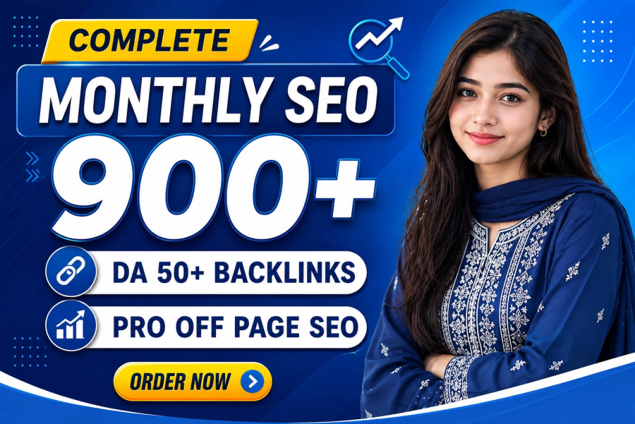 I will do monthly off page SEO service using authority white hat backlink