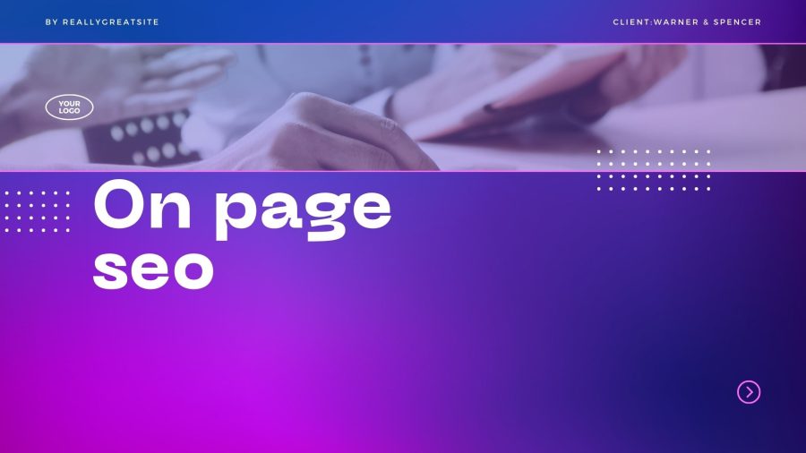 I will do on page SEO with Rank math 
