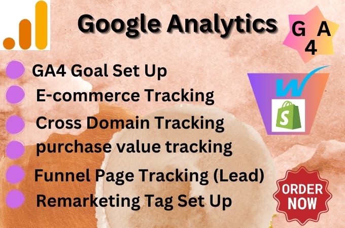 Fix or setup Google Analytics 4, e-commerce tracking, Gads tracking