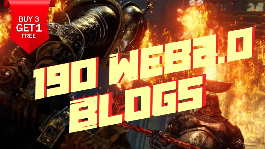190 Web 2.0 Blogs to Shoot Your Website and Rank