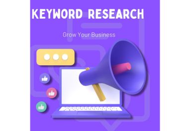 I will do Amazon or SEO keyword research for website