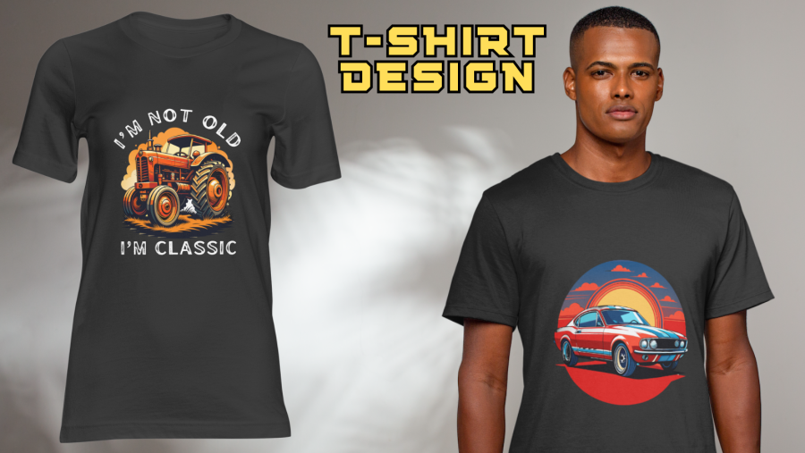 I Will Make Nice and Unique T-Shirt Design for You