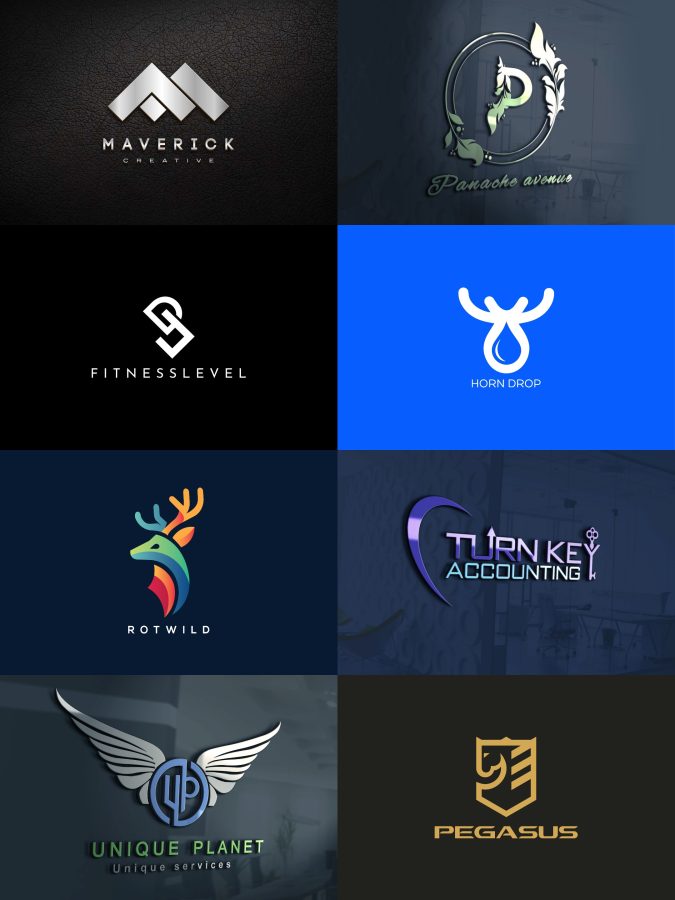 I will do creative modern professional business logo design 
