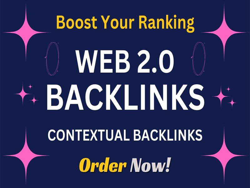 I will provide 60 High Authority Web 2.0 Backlinks in manually