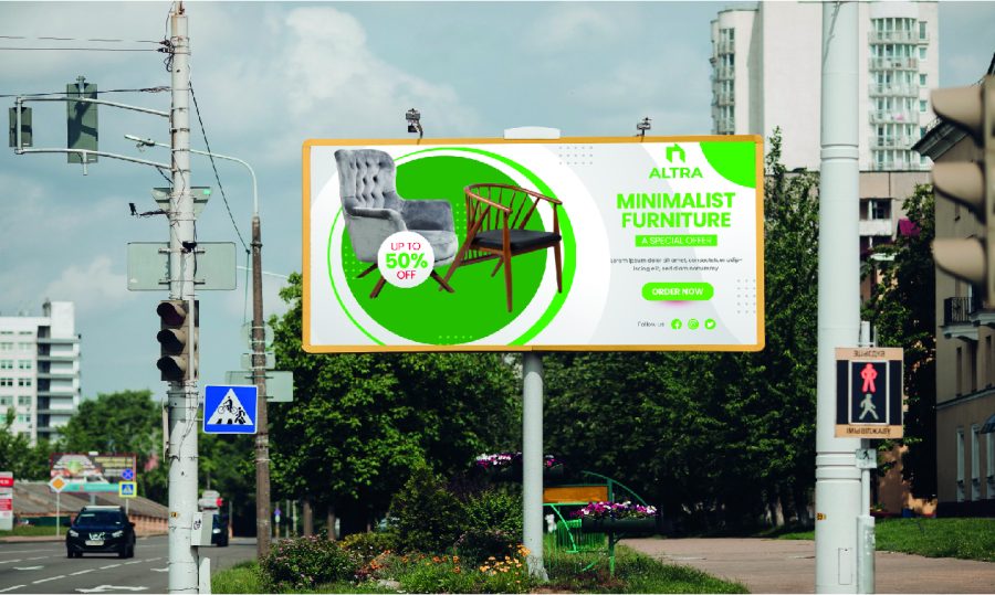 I will design billboard, rull up banner, real estate sign, digital banner, outdoor sign