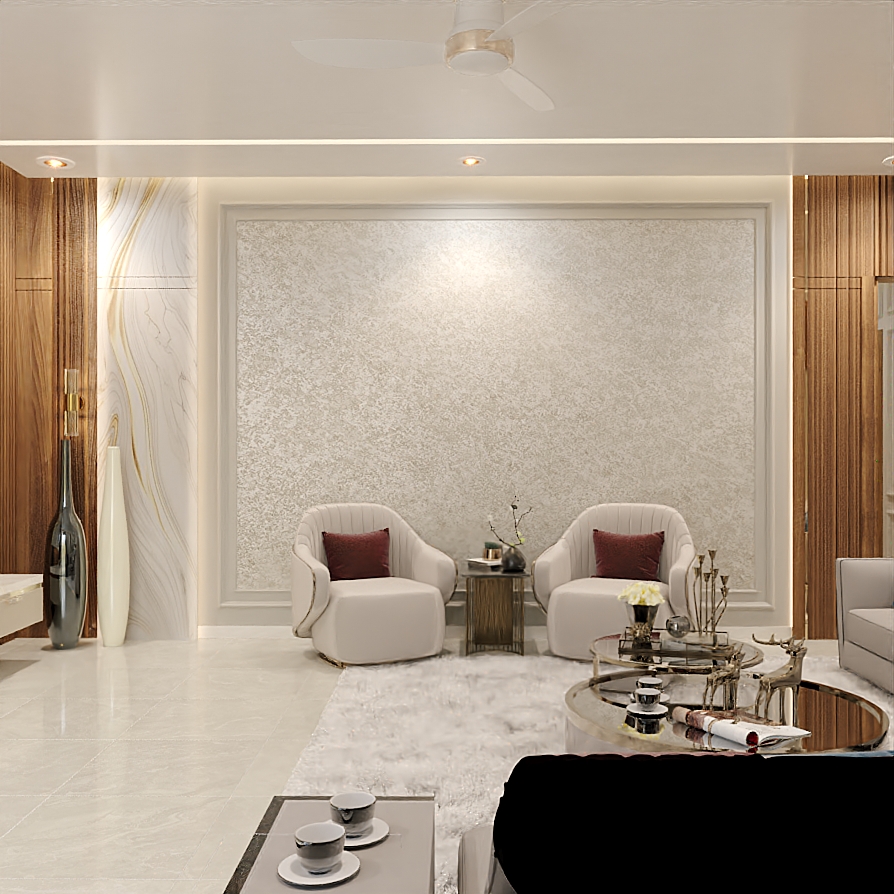 8K 3D Interior Design With Realistic Renders