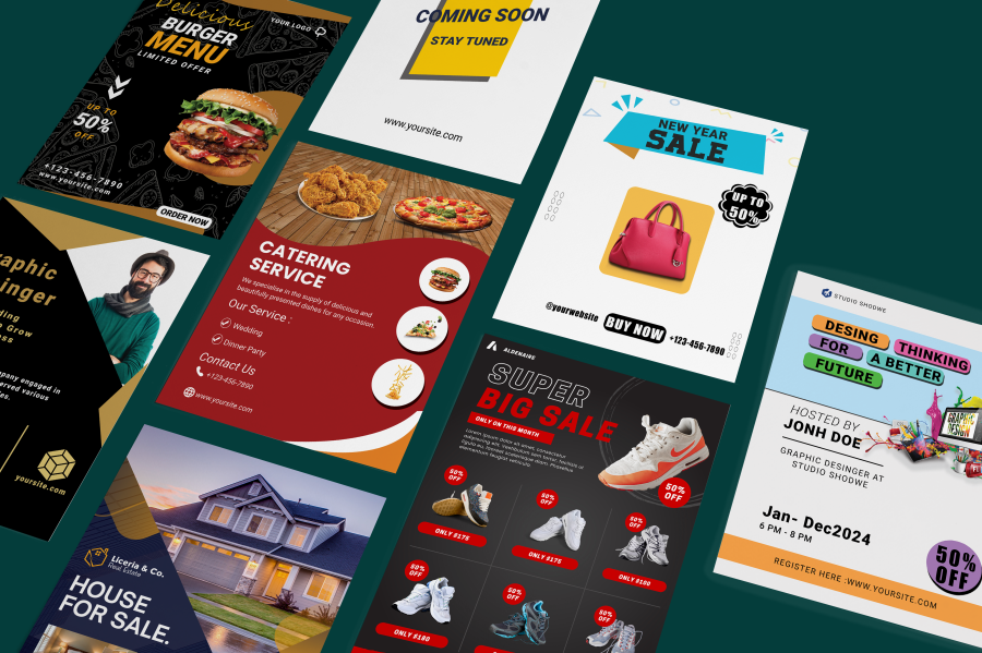 I will do awesome flyer design 