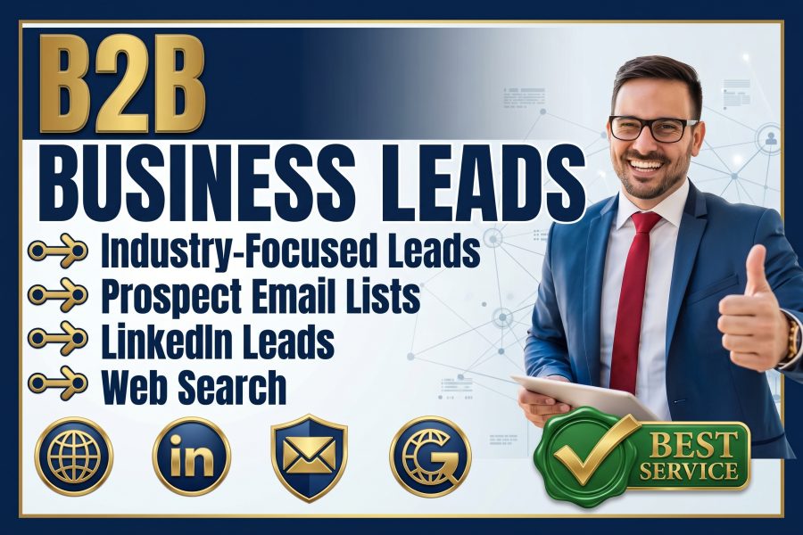 I will do targeted b2b lead generation, web research and LinkedIn leads