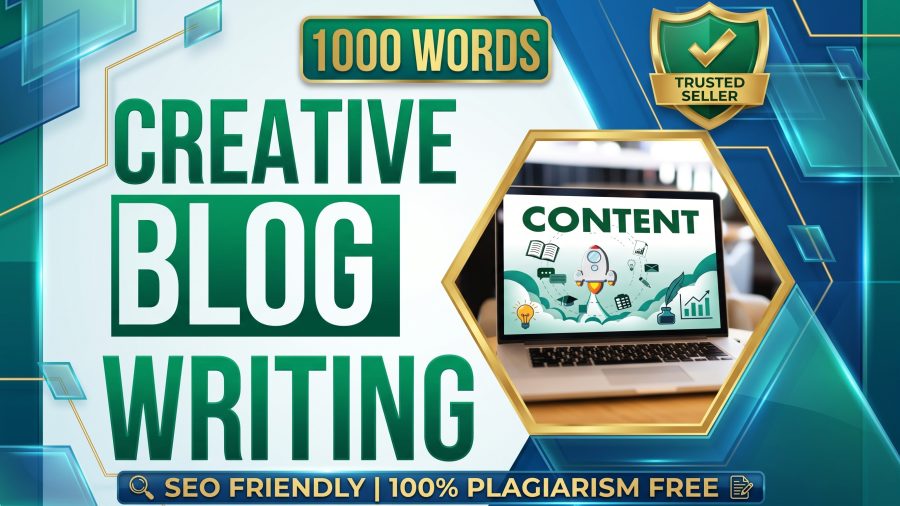 1000 Words Blog post Plagiarism free, SEO friendly content writing 