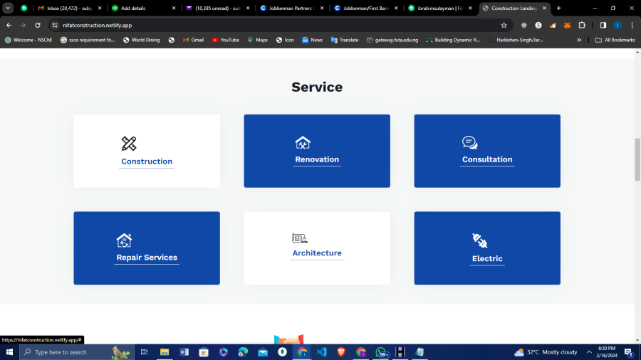 Professional Responsive Landing Page for your Business