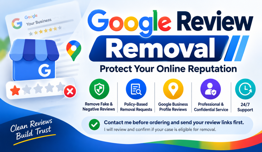 I will Remove fake and negative Google map reviews 
