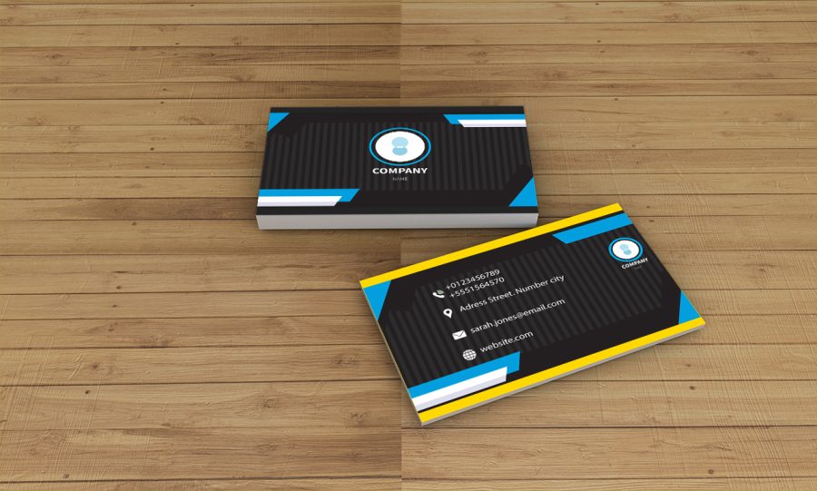 I will do unique business card and modern visiting card, name card