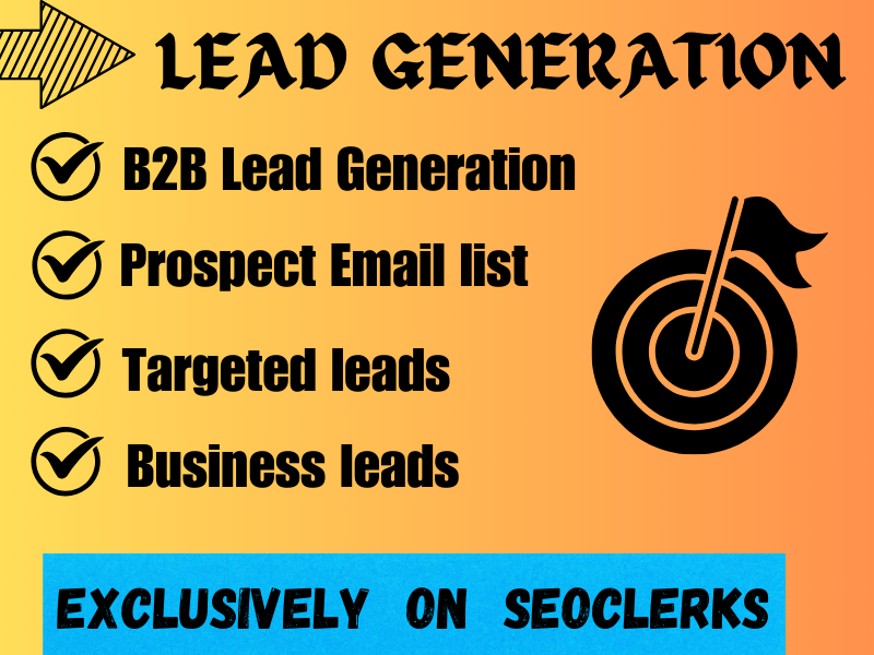 I will do b2b lead generation, LinkedIn lead generation, and build a prospect email list,