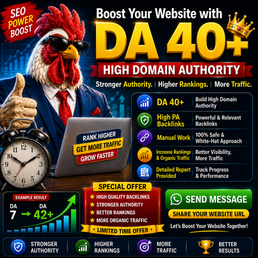 Increase Domain Authority Moz DA 30+, 40+, 50+ and Google, AI trust 