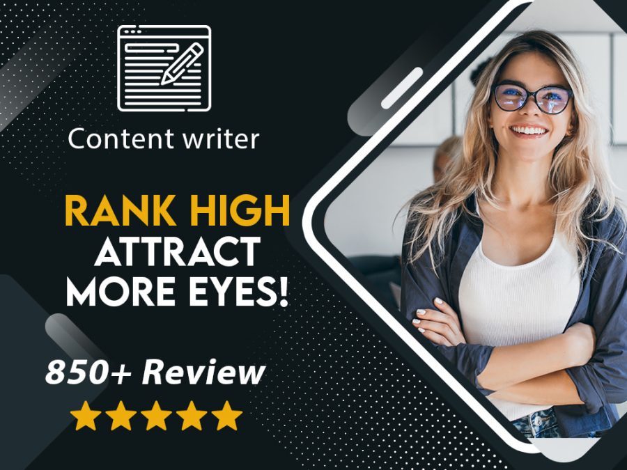 You will get Website Content writer and creator Article writing 