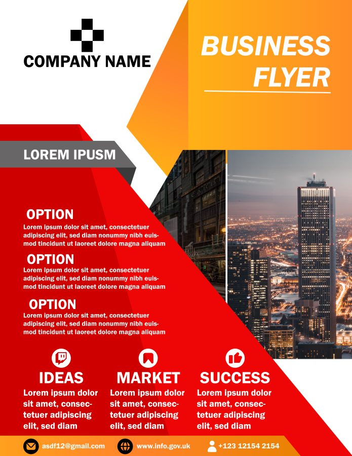 I will do any eye catching flyer design and give it in quick time.
