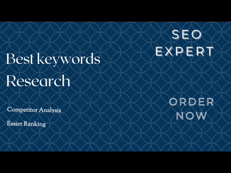 Local SEO keyword research and competitors analysis 