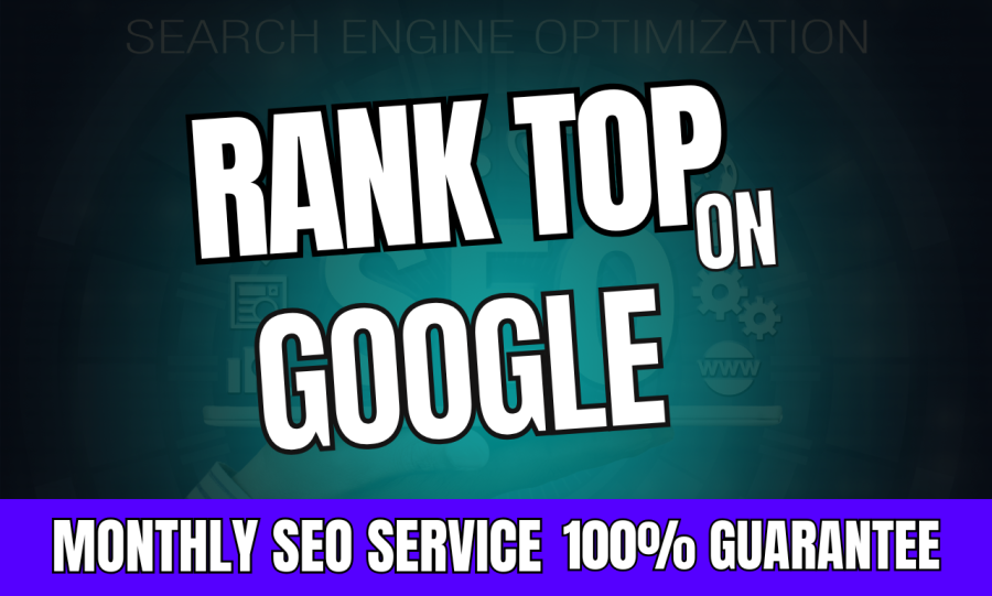 Monthly SEO Service with on page SEO, Off Page SEO, Backlink Service, Link Building