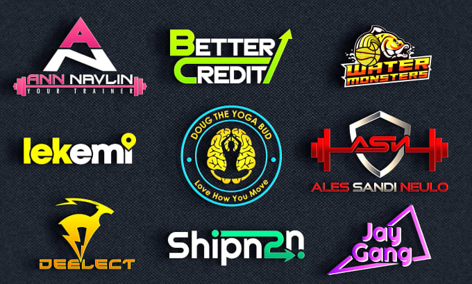 I will do creative design sports logo,event and fitness logo