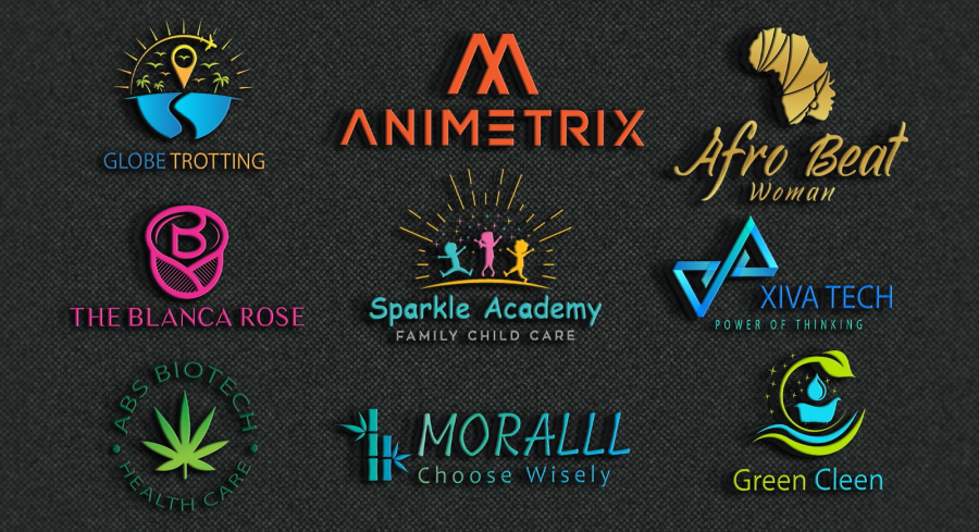 I will do professional minimalist 3d logo design in 16 hours