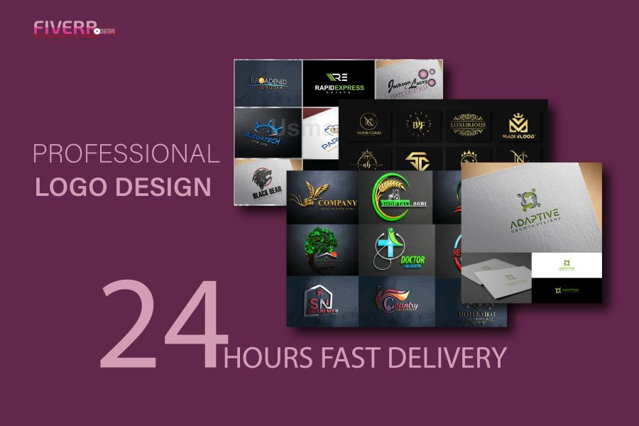 I will do minimal business logo design