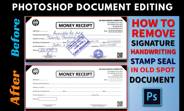 I will do pro photoshop document edit, manipulation and create psd file