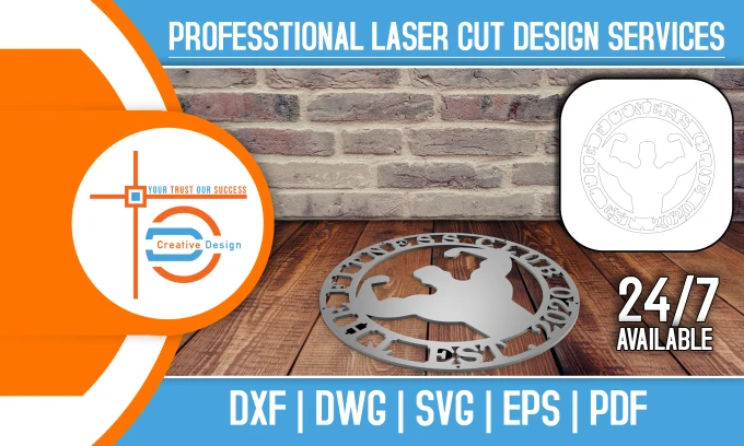 I will create vector and graphic geometric cnc designs