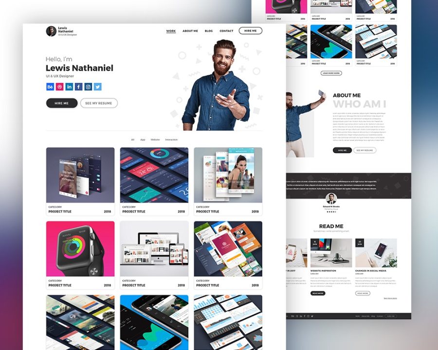 I will create portfolio website, business website HTML CSS bootstrap
