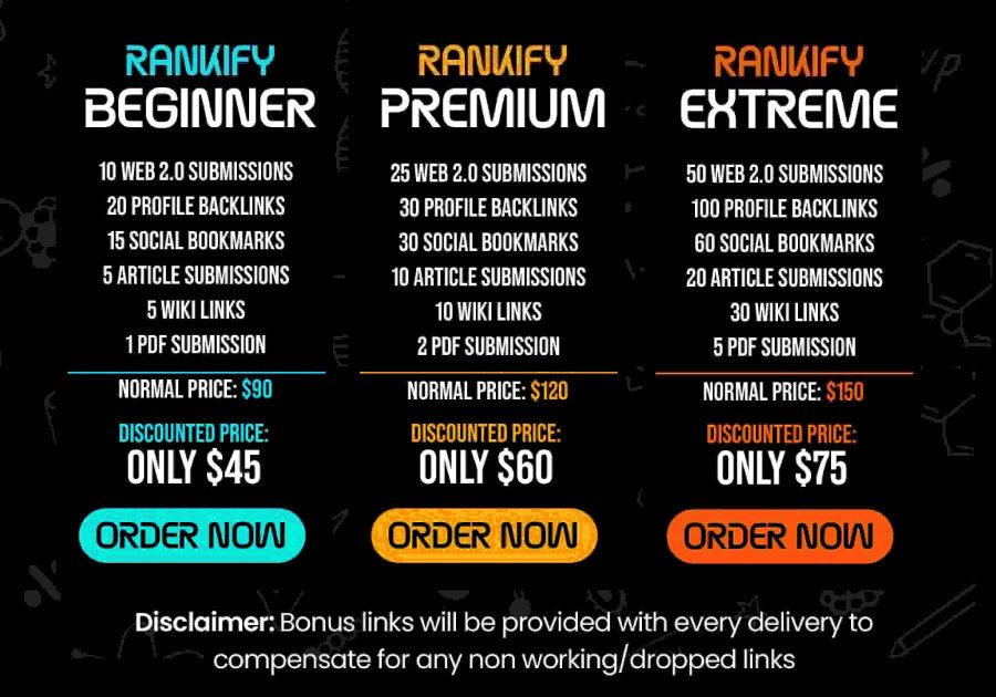 MULTI TIER POWERFUL TOP GOOGLE RANKING BACKLINKS BUY 1 GET 1 FREE