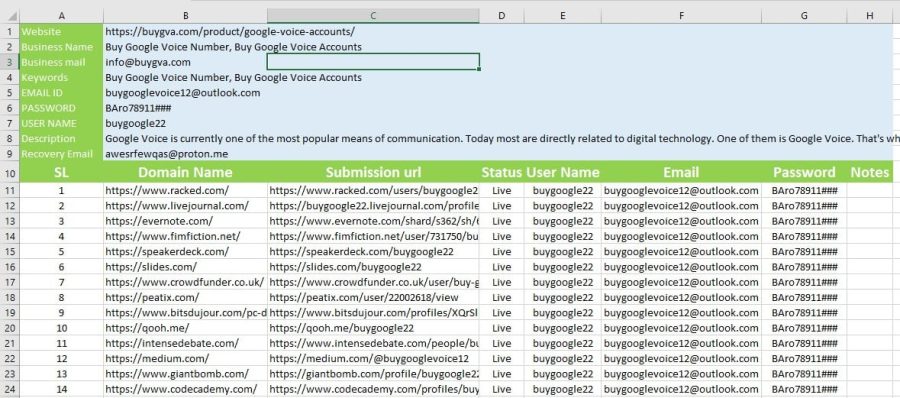 I will build high quality SEO profile backlinks with a live report