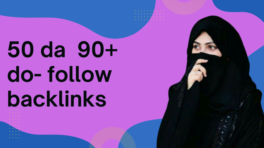 I will 50 high da SEO do-follow backlinks authority white hat link building