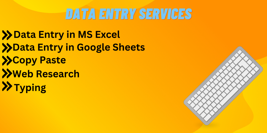 I will do data entry, data mining, web research, copy paste & manual typing etc.